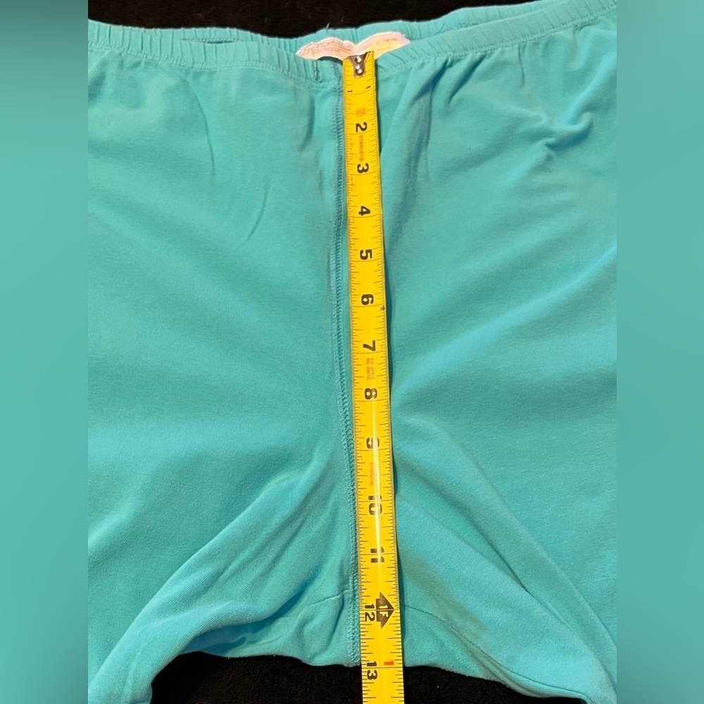 GUC Secret Treasures Women’s Aqua Blue Pajama Pants 16/18 - Picture 5 of 7